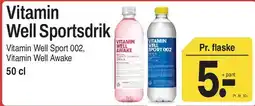ABC Lavpris Vitamin Well Sportsdrik tilbud
