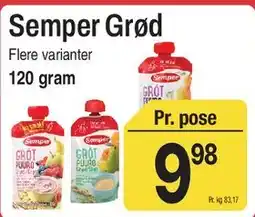 ABC Lavpris Semper Grød tilbud