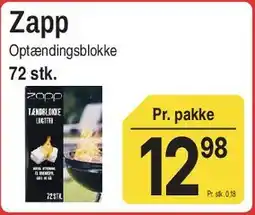 ABC Lavpris Zapp optændingsblokke tilbud