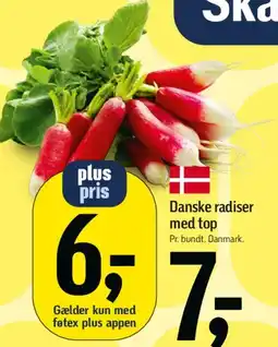 Føtex Danske radiser med top tilbud