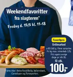 Føtex Grillmarked tilbud