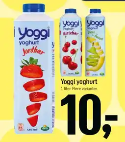 Føtex Yoggi yoghurt tilbud