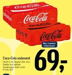 Føtex Coca-Cola sodavand tilbud