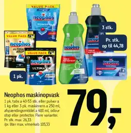 Føtex Neophos maskinopvask tilbud