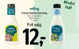 Føtex Creme fraiche dressing tilbud