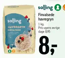 Føtex Finvalsede havregryn tilbud