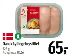 Føtex Dansk kyllingebrystfilet tilbud