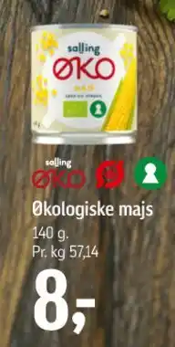 Føtex Økologiske majs tilbud