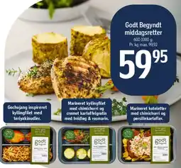 Føtex Godt Begyndt middagsretter tilbud
