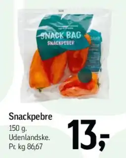 Føtex Snackpebre tilbud