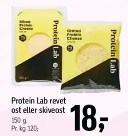 Føtex Protein Lab revet ost eller skivost tilbud