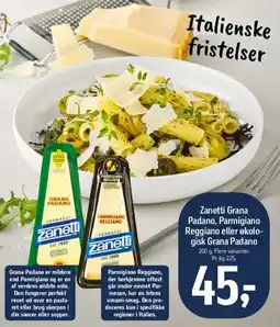 Føtex Zanetti Grana Padano / Parmigiano Reggiano (200 g) tilbud