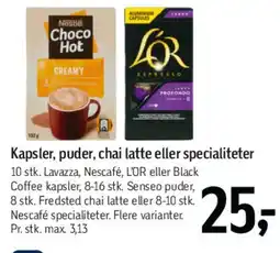 Føtex Kapsler, puder, chai latte eller specialiteter tilbud