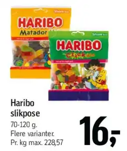 Føtex Haribo slikpose tilbud