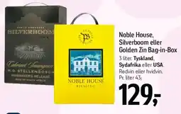 Føtex Noble House, Silverboom eller Golden Zin Bag-in-Box tilbud