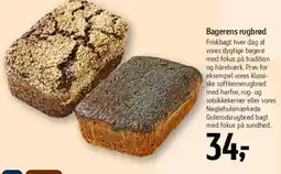 Føtex Bagerens rugbrød tilbud