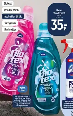 Føtex Biotex Wonderwash tilbud
