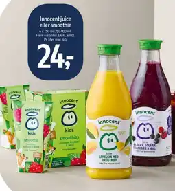 Føtex Innocent juice eller smoothie tilbud