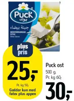 Føtex Puck ost tilbud