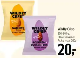 Føtex Wildly Crisp chips tilbud