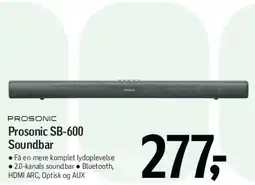 Føtex Prosonic SB-600 Soundbar tilbud