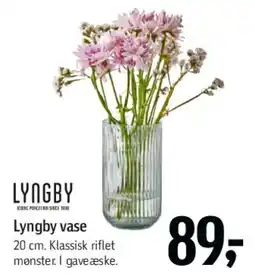 Føtex Lyngby vase tilbud