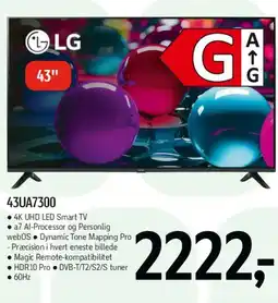 Føtex LG 43 TV (43UA7300) tilbud