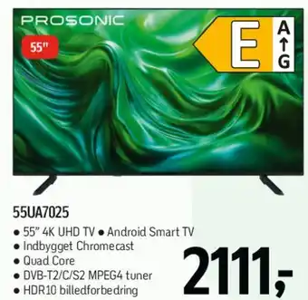 Føtex Prosonic 55 4K UHD TV tilbud