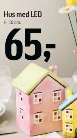 Føtex Hus med LED tilbud