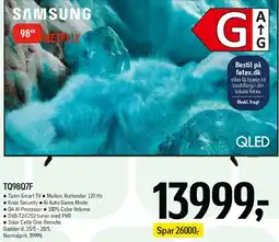 Føtex Samsung 98 QLED TV tilbud