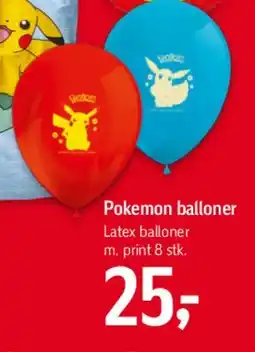 Føtex Pokemon balloner tilbud