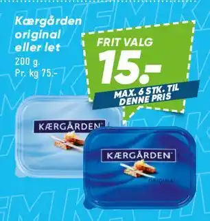 Kærgården (smørbar)