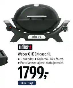 Føtex Weber Q1100 gasgrill tilbud