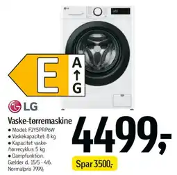 Føtex LG Vaskemaskine tilbud