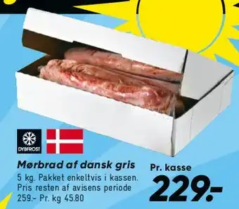 Bilka Mørbrad af dansk gris tilbud