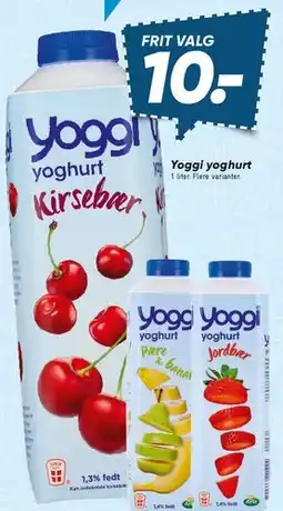 Bilka Yoggi yoghurt tilbud