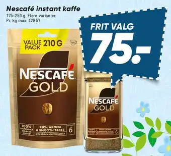 Nescafé instant kaffe