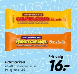 Bilka Barebells proteinbar tilbud