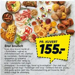 Bilka Stor brunch tilbud