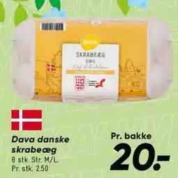 Bilka Dava danske skrabeæg tilbud