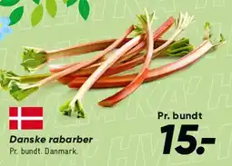 Bilka Danske rabarber tilbud