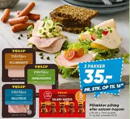 Bilka Pålækker pålæg eller salami-hapser tilbud