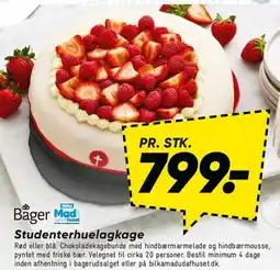 Bilka Studenterhue lagkage tilbud