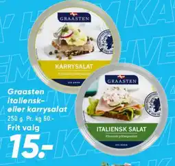 Bilka Græsten salater tilbud