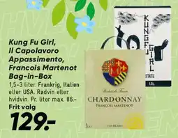 Bilka Bag-in-Box (Kung Fu Girl / Il Capolavoro) tilbud