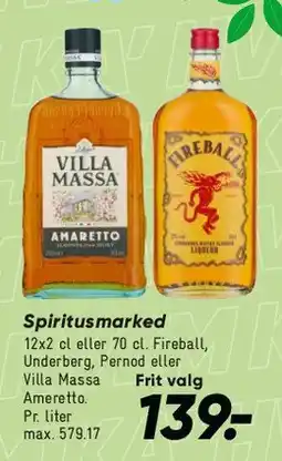 Bilka Spiritusmarked (udvalgte flasker) tilbud