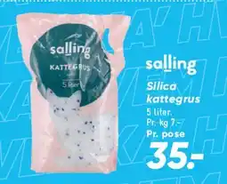 Bilka Salling Silica kattegrus tilbud