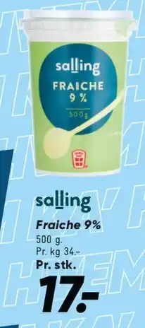 Bilka Salling Fraiche 9% tilbud