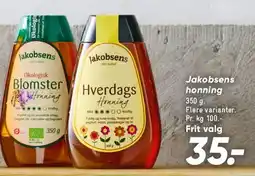 Bilka Jakobsens honning tilbud