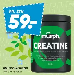 Bilka Murph Creatine tilbud